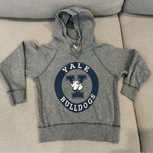 Yale University kids boys girls hoodie sweater size 5-6